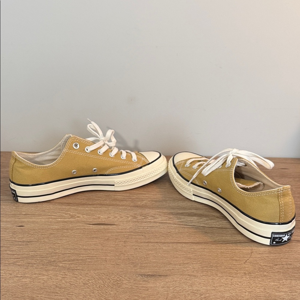 Converse All Star Chic Taylor Ochre Canvas Sneakers, NWOT - Picture 7 of 10